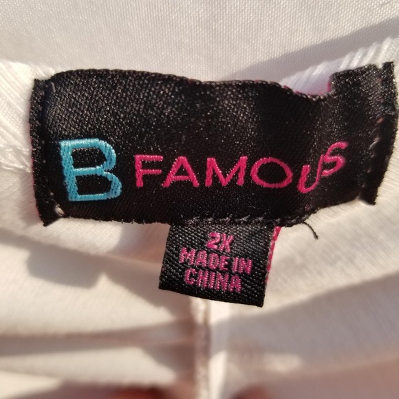 B Famous Ivory Ribbed Ruched Back Duster Cardigan Sweater 2X - Picture 7 of 8